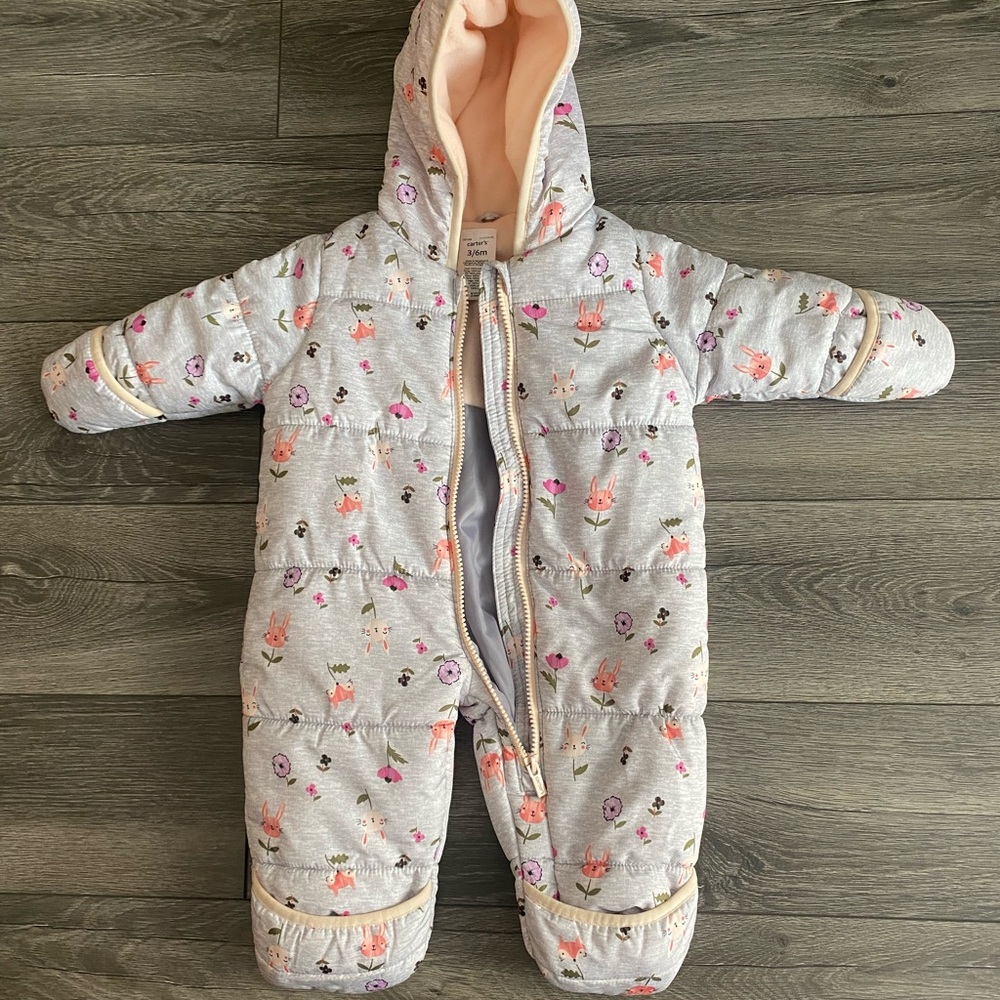 Carters baby snowsuit